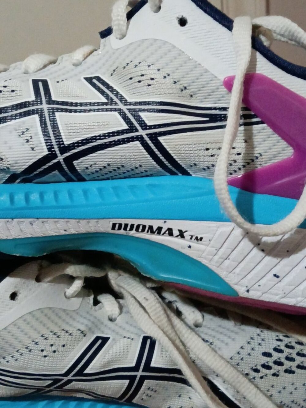 Asics Womens Gel Kayano 26 1012A457 White Running Shoes Sneakers Size 11 - Picture 11 of 14